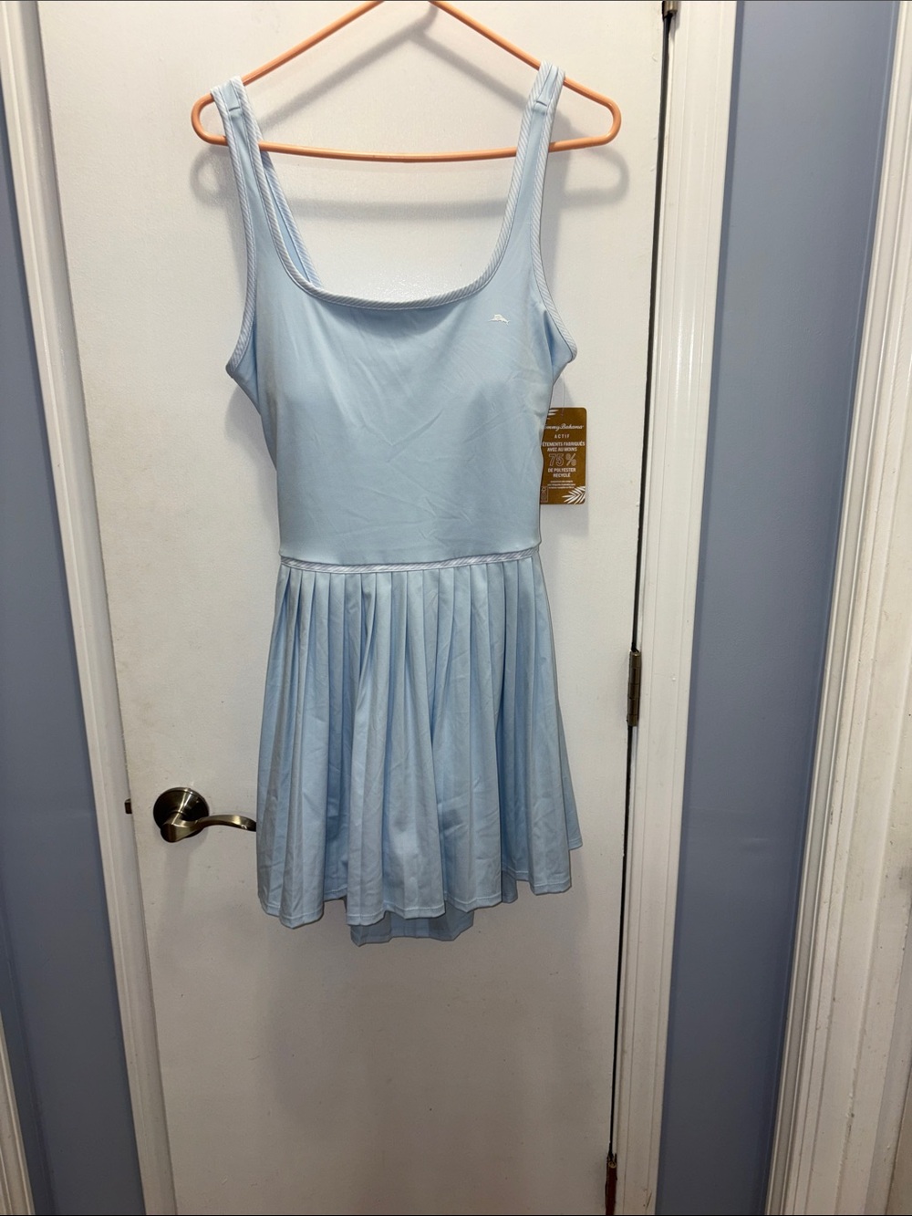 Tommy Bahama Light Blue tennis Dress size medium NWT